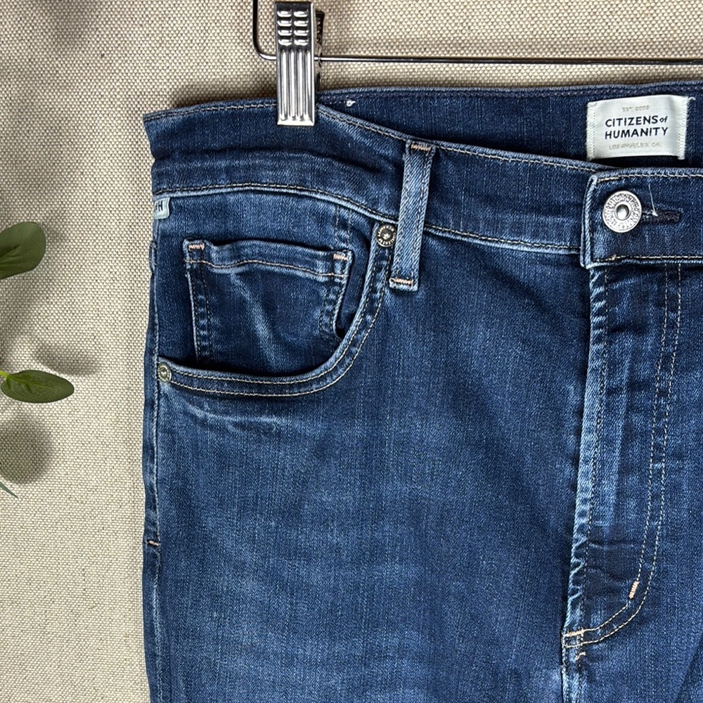 Citizens Of Humanity > Dark Blue High Rise Skinny Isola Jeans 30 - Picture 4 of 11